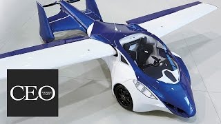 Aeromobile 30 can fly in the sky drive on roads [upl. by Dowdell]