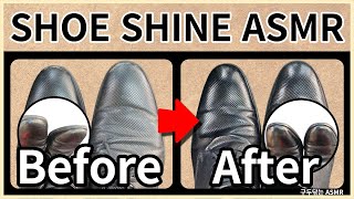 Tandy derby shoes BeforeampAfter shoeshineasmr shoeshine shoeshiner जूतेकीचमक [upl. by Fitzpatrick463]