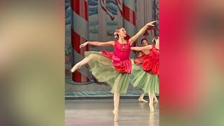 Teen Ballerina Dances in Nutcracker after Novel Scoliosis Surgery [upl. by Aneetsirk]