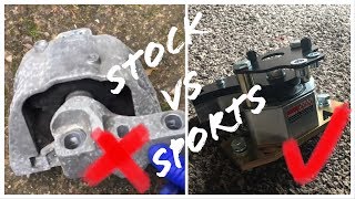 VW MK4 GOLF GTI 18T UPGRADED ENGINE MOUNTS VIBRA TECHNICS [upl. by Htiekel]