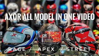 All About Axor Helmets  Axor Rage  Axor Apex  Axor Street  Detailed Review [upl. by Bernita378]