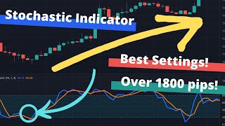 The Best Stochastic Indicator Strategy for Trading Forex Most profitable settings to use [upl. by Kerrie]