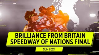 GREAT BRITAIN ARE CHAMPIONS 🏆 The Final in Full SoN 2024  FIM Speedway Grand Prix [upl. by Adnorahs]