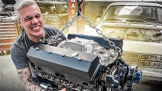 CHEGOU o MOTOR V8 do novo PROJECT CAR Desafios e o que aconteceu😱 [upl. by Leinehtan734]