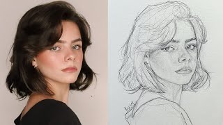 Unlock Your Inner Artist Learn to Draw Realistic Portraits with the Loomis Method [upl. by Schmitz]