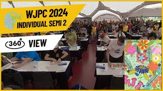 Scrollable 360 view of Individual Semifinal 2 at World Jigsaw Puzzle Championship 2024 4K [upl. by Ryley203]