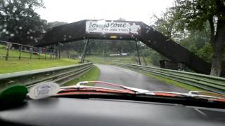 Passengar ride in a Scimitar GT Coupe up Prescott Hill Climb [upl. by Annazus86]