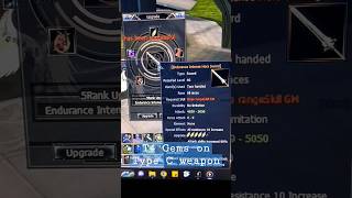 T4 Gems on Type C weapon rfonline xtianjovic playpark desolation upgrade typec hora [upl. by Lessig345]