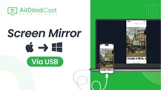 How to Screen Mirror iPhone to Windows via USB Stable amp Fast [upl. by Skees]