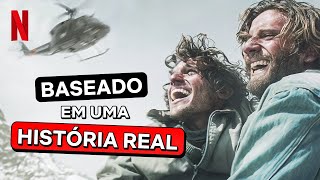 Os sobreviventes do voo 571 sendo resgatados  A Sociedade da Neve  Netflix Brasil [upl. by Aicila]