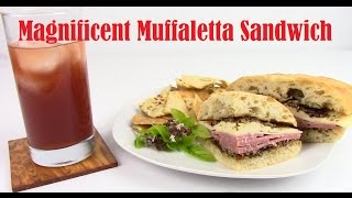 How to make Muffaletta Sandwich [upl. by Aenotna716]