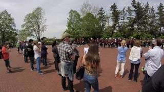 Dedham High School Band Statue Liberty Full Performance 51516 Part 23 [upl. by Aimahc]