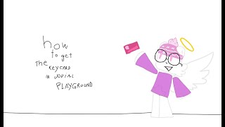 how to get the keycard in jovial playground [upl. by Horlacher]