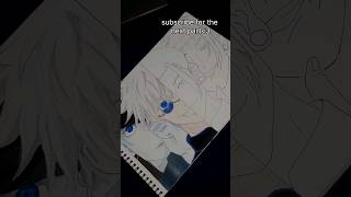 subscribe anime jjk jujutsukaisen gojo geto animedrawing gojosatoru getosuguru [upl. by Gorman]