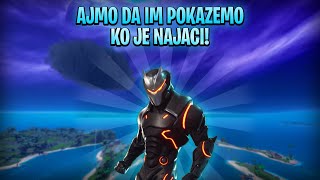 ZNA SE KO JE TATA OVDE FORTNITE GAMEPLAY FUNNY GAMEPLAY AND PRO MOMENTS [upl. by Ahsieker]