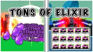 How To Get TONS Of Elixir Full Team Of SecretMythical Units Anime Punching Simulator Update 13 [upl. by Melisent]