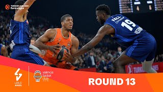 LDLC ASVEL VilleurbanneValencia Basket  Round 13 Highlights  202324 Turkish Airlines EuroLeague [upl. by Nedle]