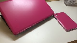 DIY  Encapando o laptopnotebooktablet com papel contact [upl. by Hayikat260]