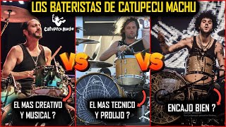 La Historia De Los Bateristas De Catupecu Machu Abril Sosa Vs Javier Herrlein Vs Agustin Rocino 🥊 [upl. by Senior33]