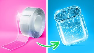 GENIUS DIY SCHOOL CRAFTS  Impress Your Teacher Upgrade Your School Supplies by 123 GO FOOD [upl. by Irrabaj]