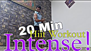 20 Min Fat Burning Hiit Workout 💪  Day 90  Full Body Cardio  No Equipment  Vikas Rohra [upl. by Formica532]