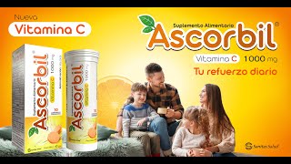 Ascorbil®  Vitamina C 🍊 ¡Tu refuerzo diario [upl. by Groscr]