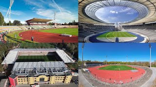 All BERLIN Football STADIUMS 2022 from 1st to 6th division 32 stadiums [upl. by Amikan]