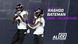 quotRESILIENCEquot  RASHOD BATEMAN RUINED THE BUCS SECONDARY IN WK 7  RAVENS FILM STUDY ravens [upl. by Sremlahc]