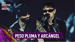 Peso Pluma y Arcángel con Peso Completo  Latin American Music Awards 2024 [upl. by Anaig374]