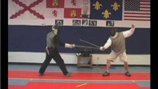 Foil Fencing  Foil Fencing Parry [upl. by Ahseyt]