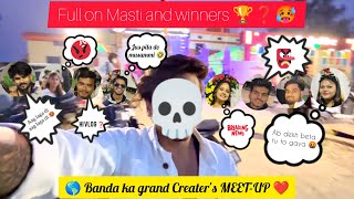 BANDA CREATORS MEET UP 2024 meetup creator banda youtuber channel sahilsureshgupta 2024 [upl. by Markland166]