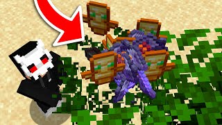 QUEBRAR FOLHAS DROPA ITENS OPS NO MINECRAFT [upl. by Glogau]