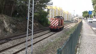 CP 1408 coming through after making a delivery at the Cascais Line [upl. by Jose601]