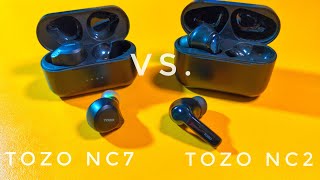 Which should you buy Tozo NC7 vs Tozo NC2 [upl. by Vizzone125]