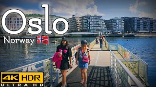 👣Walk with Me in Oslo  Sørenga  4K HDR  May 2024👣 [upl. by Lezti]