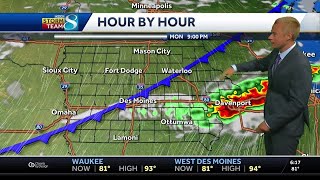 Iowa weather Heat advisory and potential for storms [upl. by Fiden]