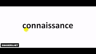 How to pronounce in French  connaissance [upl. by Dera]