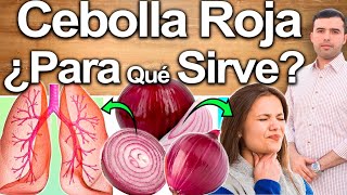 Cebolla Roja Todos Los Días  Para Qué Sirve  Beneficios Para Tu Salud Y Belleza [upl. by Fiore]