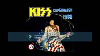 Kiss KB Hallen Copenhagen Denmark September 15 1988 [upl. by Eclud]