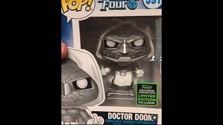 2020 ECCC Spring Convention Target Shared Exclusive Doctor Doom God Emperor Funko Pop [upl. by Fayette600]