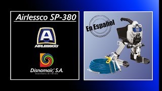 Nueva AIRLESSCO SP380  Vídeo utilización [upl. by Biles]