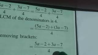 SIMPLE WITH THE SAME DENOMINATORS OF FRACTIONS IN MATHEMATICS ABC [upl. by Ebaj]