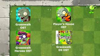 PvZ Grasswalk Quadruple Mix [upl. by Judy562]