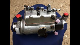 Massey Ferguson 35  MF 35  tractor CAV injection pump renovation [upl. by Ahsiet]