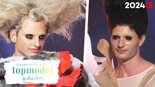 Die Zwillinge vs Frieder Wer bekommt den letzten Platz im GNTMFinale 2024  GNTM 2024 ProSieben [upl. by Akerue]