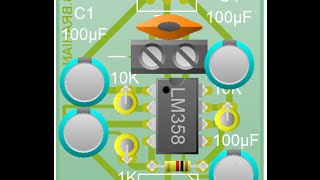 pre amplificador con lm358n [upl. by Ernest]