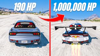 I Added 1000000 HP To My Drift Car [upl. by Haissem]