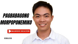 PAGBABAGONG MORPOPONEMIKO Asimilasyon filipino aralinsafilipino morpoponemiko [upl. by Ralyks]