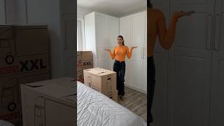 Das erste fertige Zimmer in unserer Wohnung😍 umzug umzugsvlog newhome [upl. by Aramen]