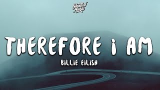 Therefore I Am  Billie Eilish sped up [upl. by Simon851]